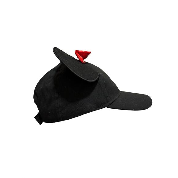 Disney Minnie Mouse Ears Womans Baseball Trucker Adjustable Hat Cap - Picture 3 of 8